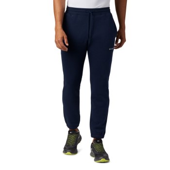 Columbia Muške Hlače - Logo Fleece Jogger Tamnoplave | RUQL-06521